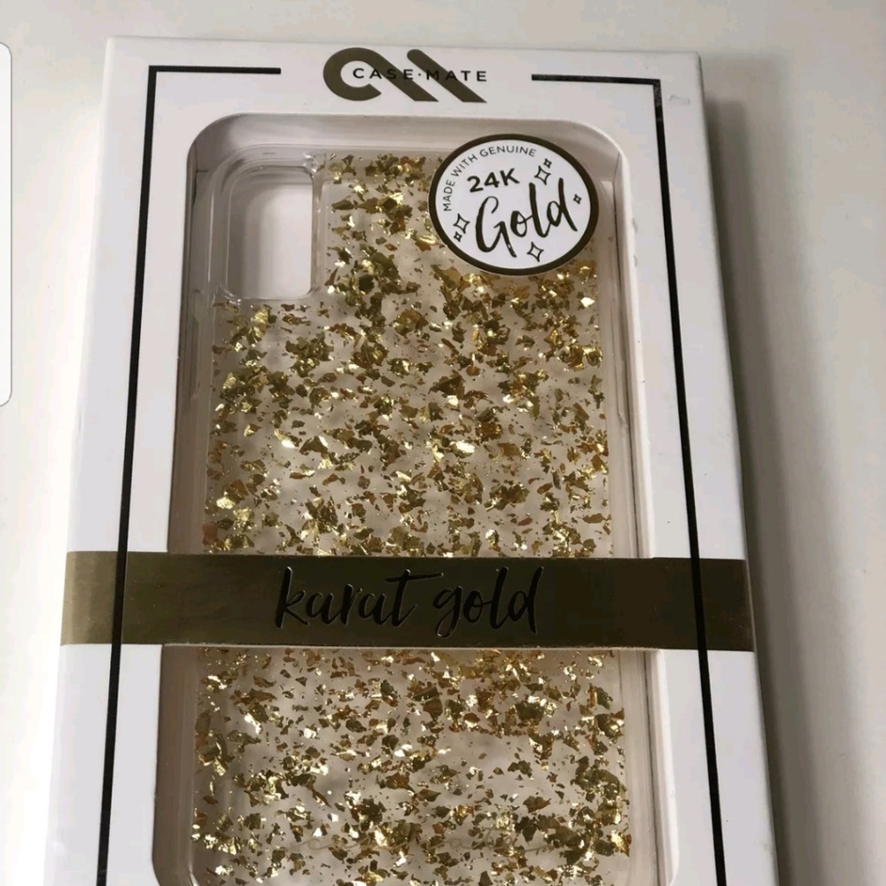 Case-Mate iPhone X Case - KARAT - 24K Gold Element